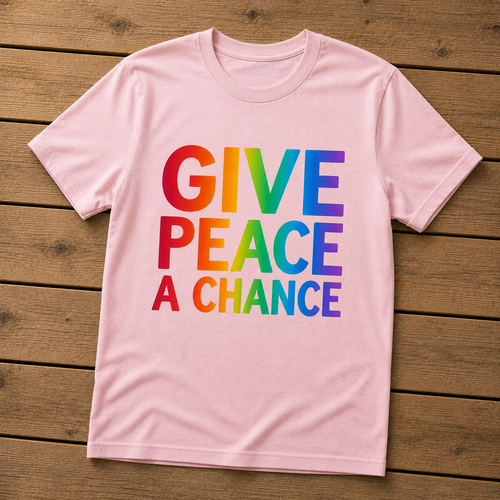 Give Peace a Chance - unisex softstyle T-Shirt