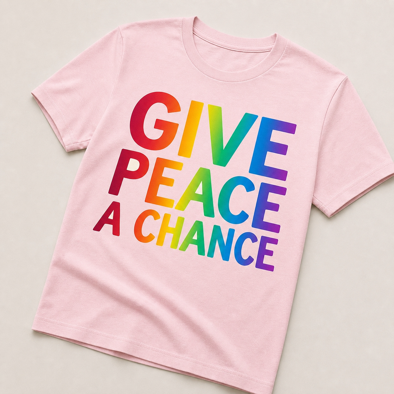 Give Peace a Chance - unisex softstyle T-Shirt