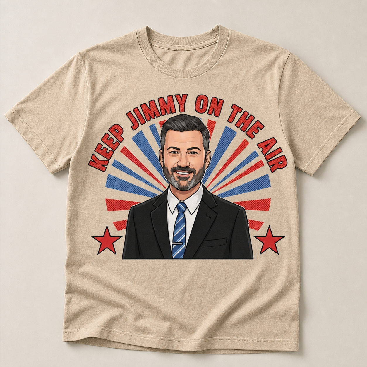 Keep Jimmy on the air - unisex softstyle T-Shirt