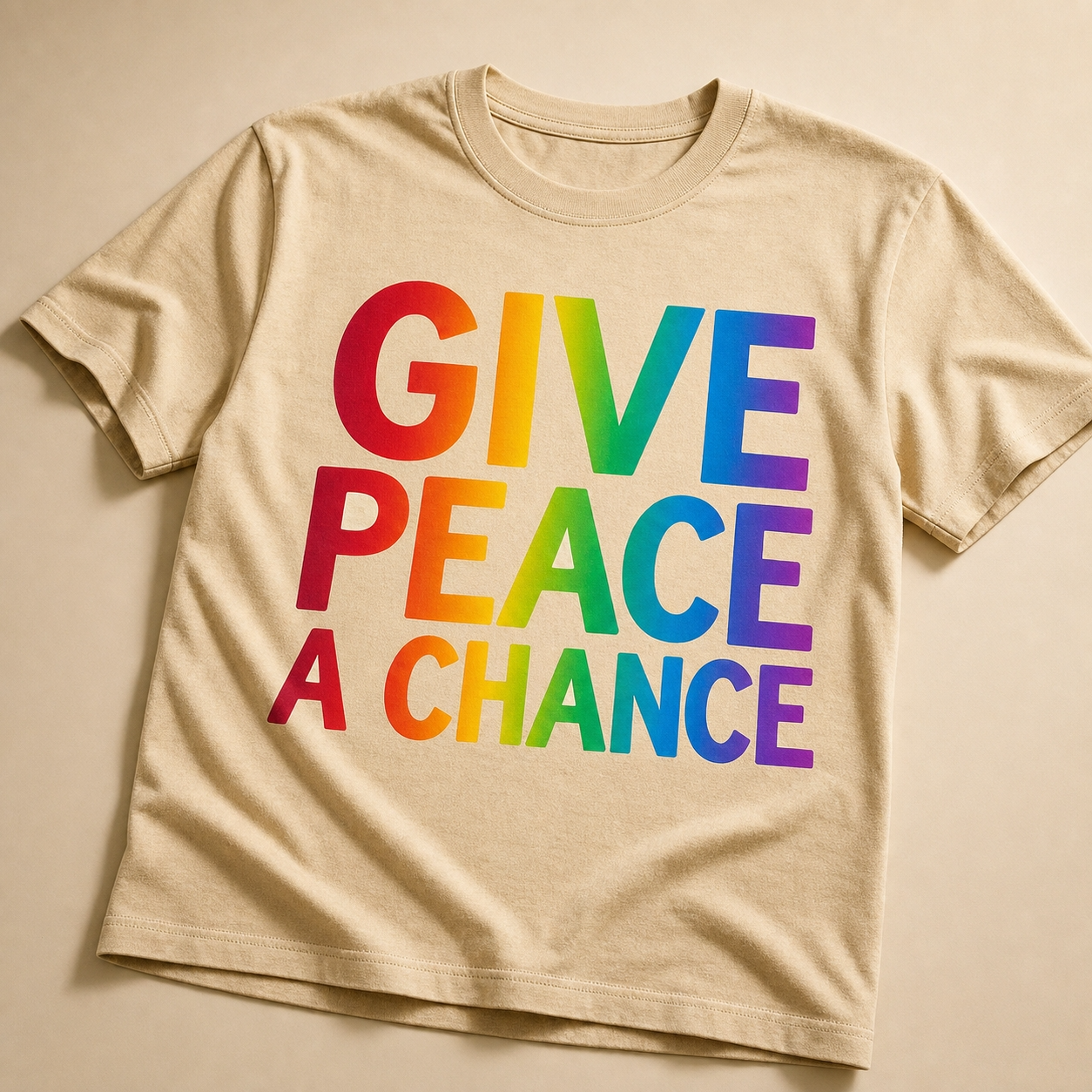 Give Peace a Chance - unisex softstyle T-Shirt