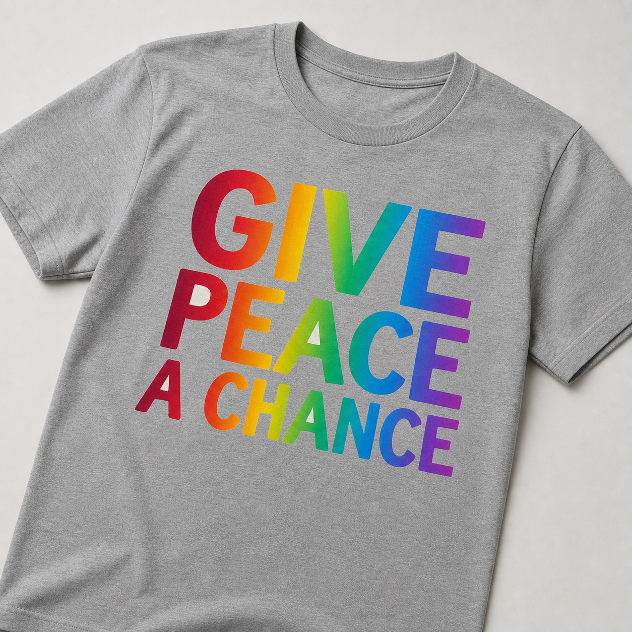 Give Peace a Chance - unisex softstyle T-Shirt