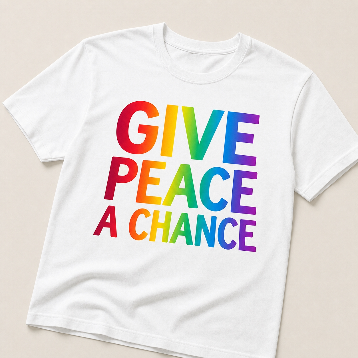 Give Peace a Chance - unisex softstyle T-Shirt