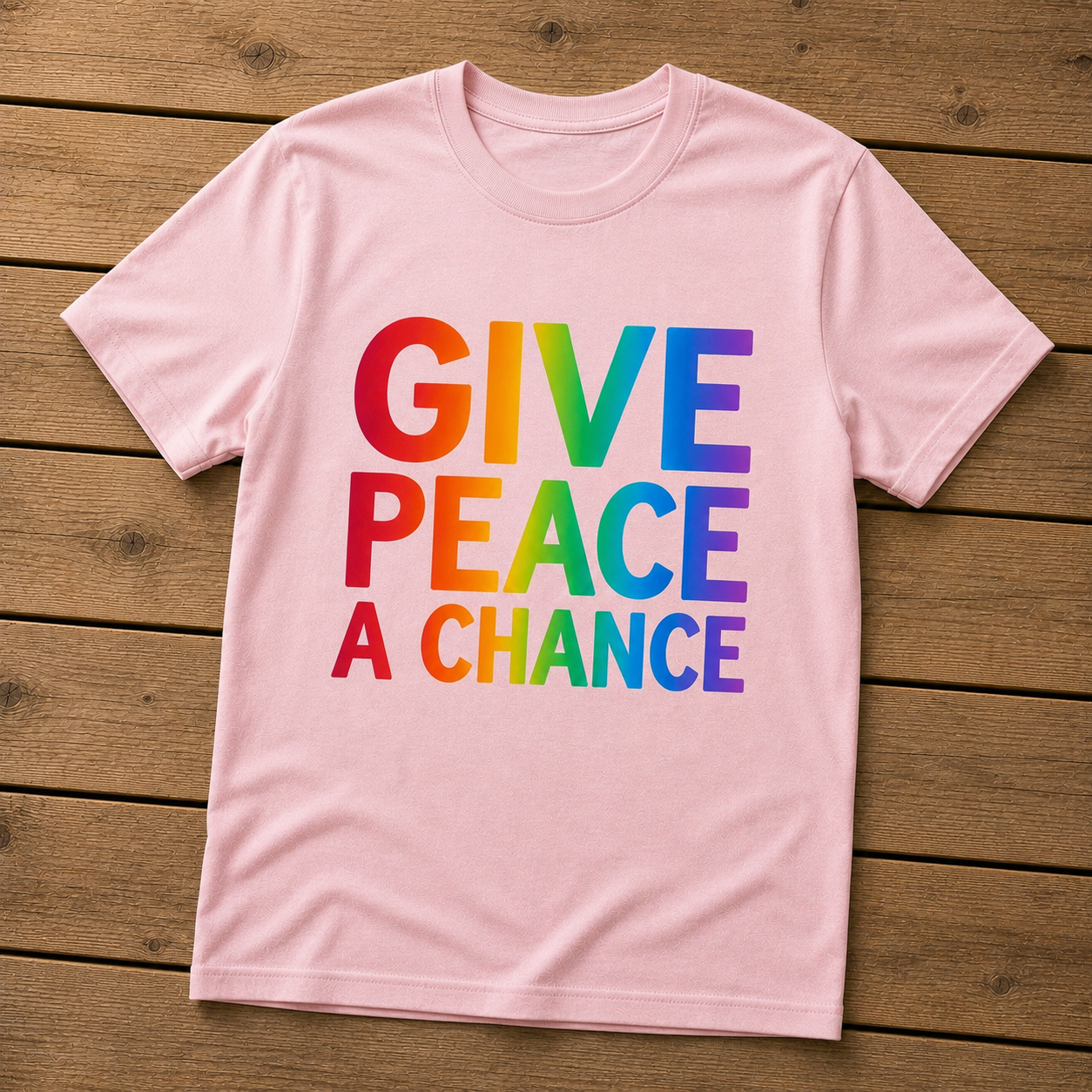 Give Peace a Chance - unisex softstyle T-Shirt