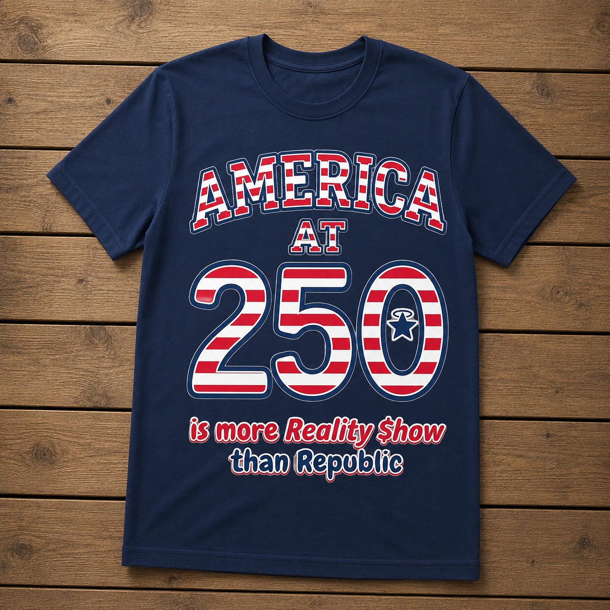 250th Anniversary Celebration-More Reality Show Than Republic - Unisex Softstyle T-Shirt