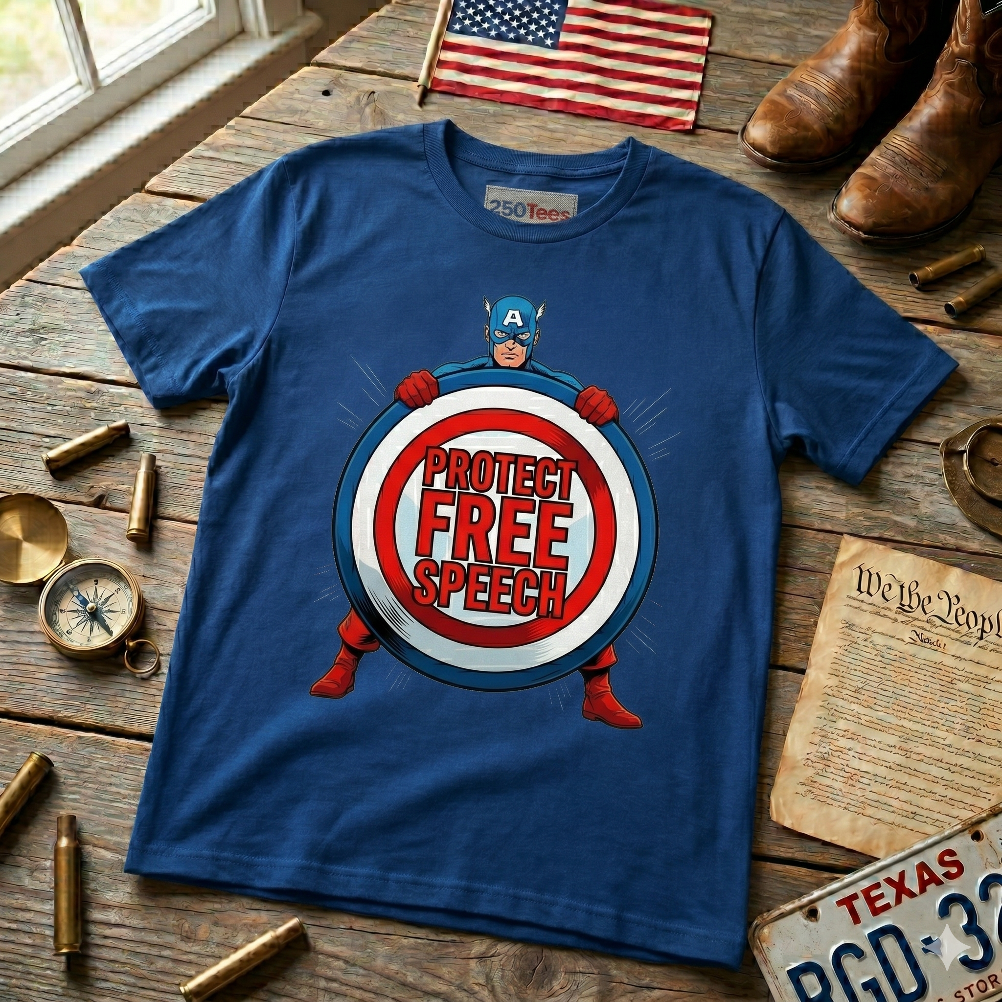 Protect Free Speech - unisex softstyle T-Shirt