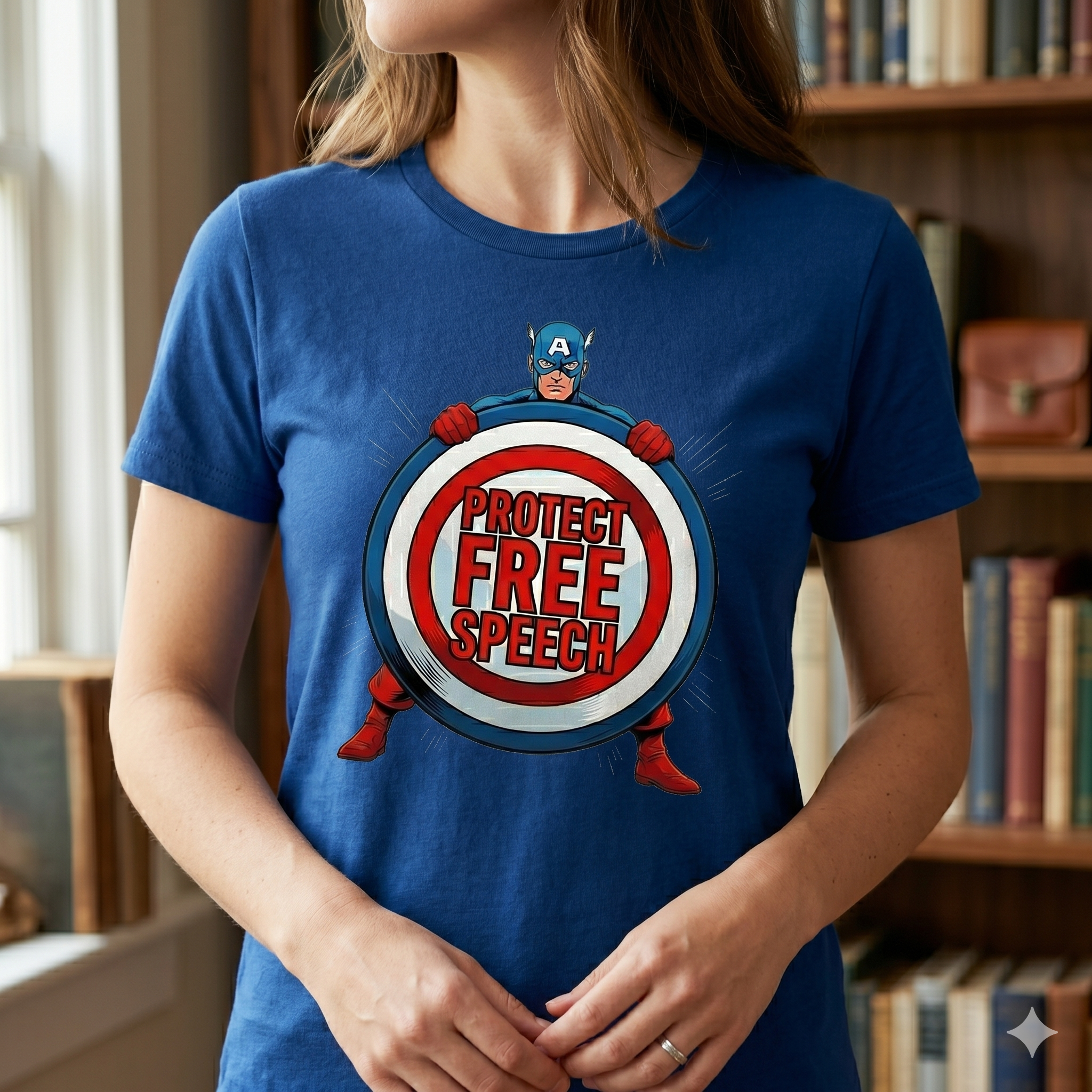 Protect Free Speech - unisex softstyle T-Shirt